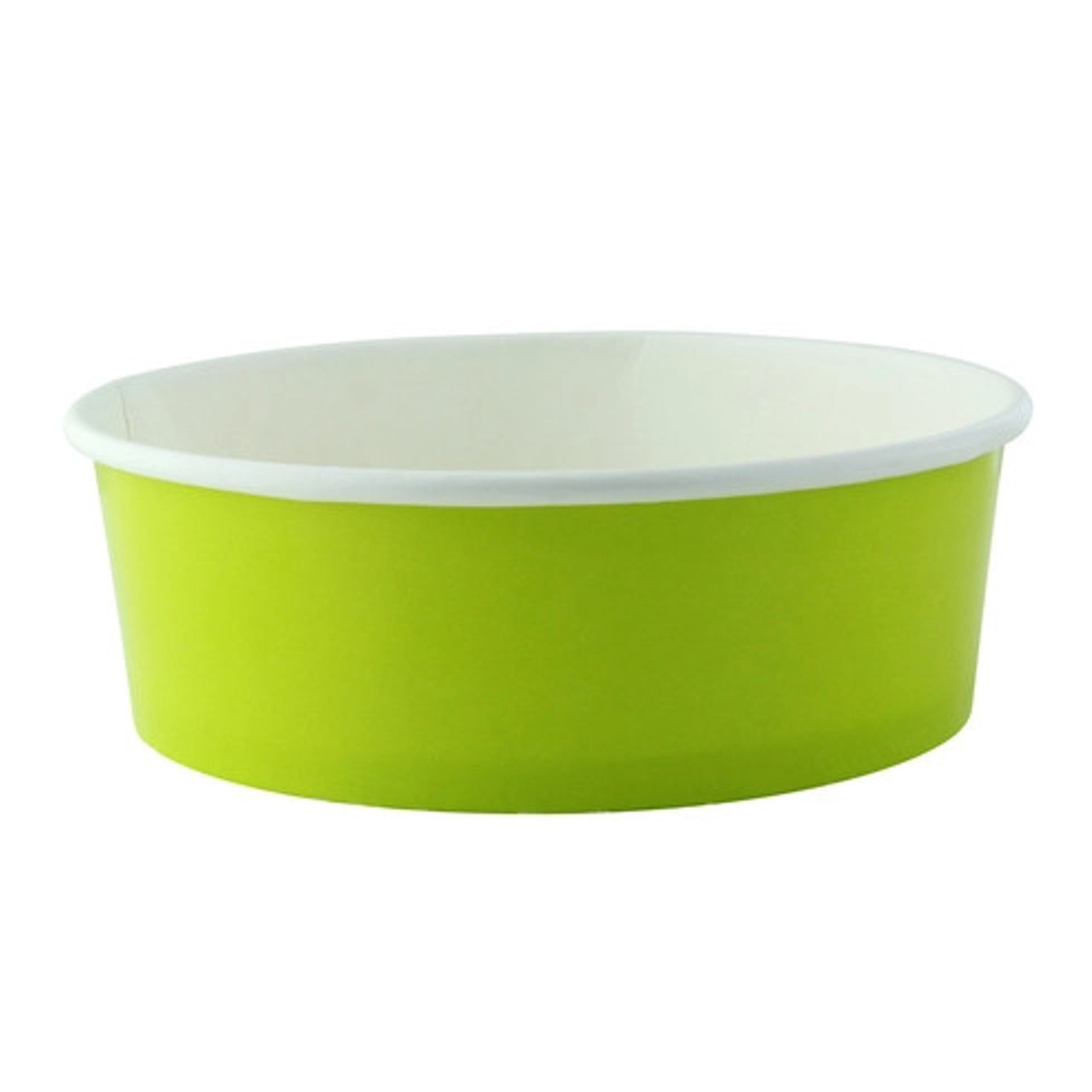 Buckaty Round Green To Go Container 20oz D:5.9in H:2in - 45 pcs