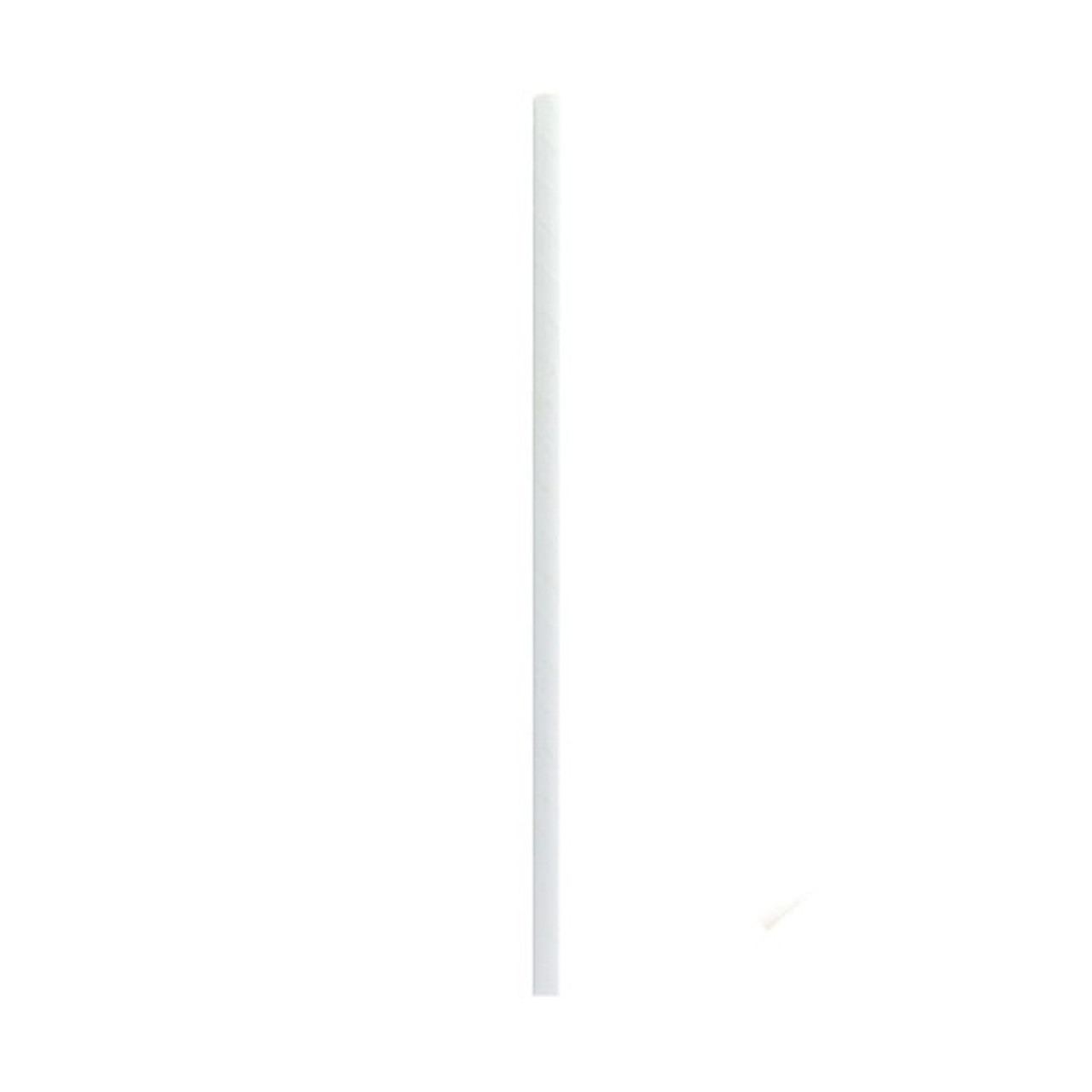 White Paper Straw Individually Wrapped D:0.2in L: 8.27in - 500 pcs