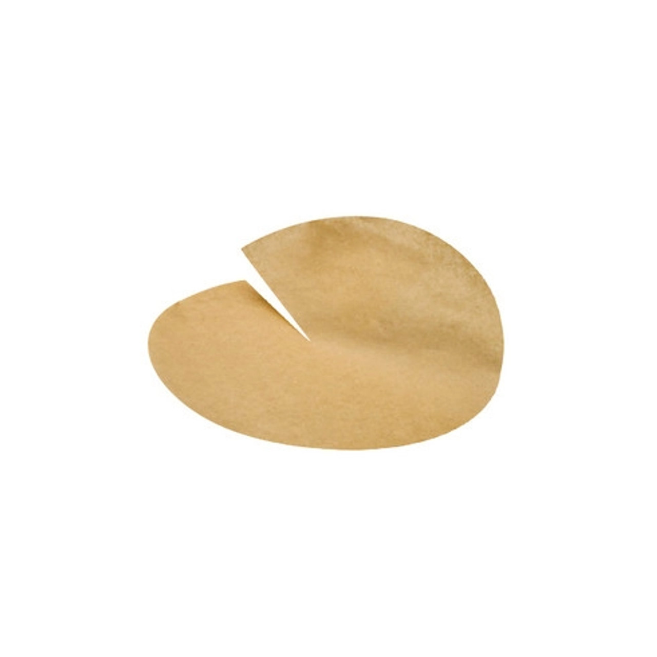 Round Kraft Greaseproof Cone Sheets D:10.6in - 50 pcs