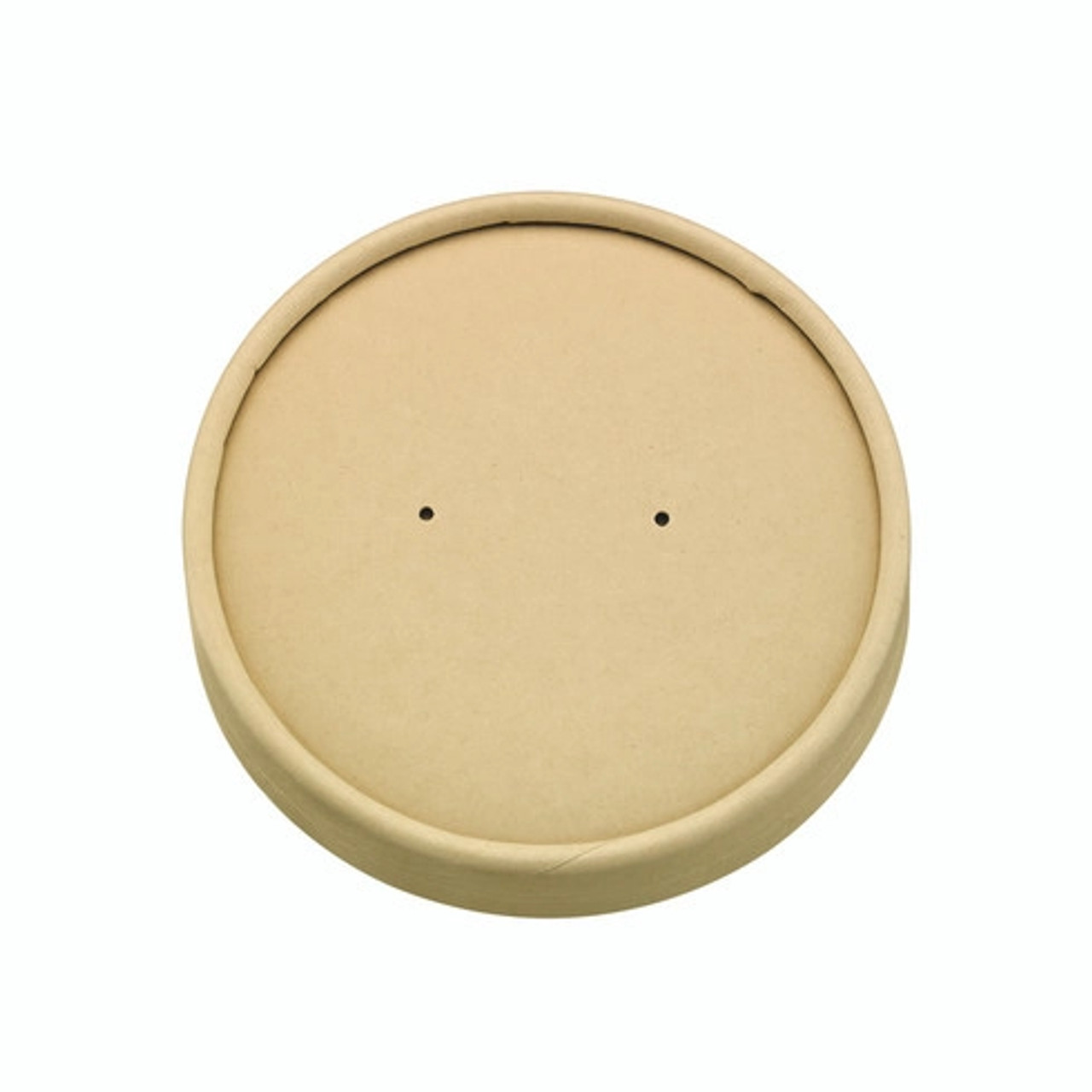 Vented Paper Lid for 210PC1550K & 210PCPLA1500 D:7.3in - 45 pcs