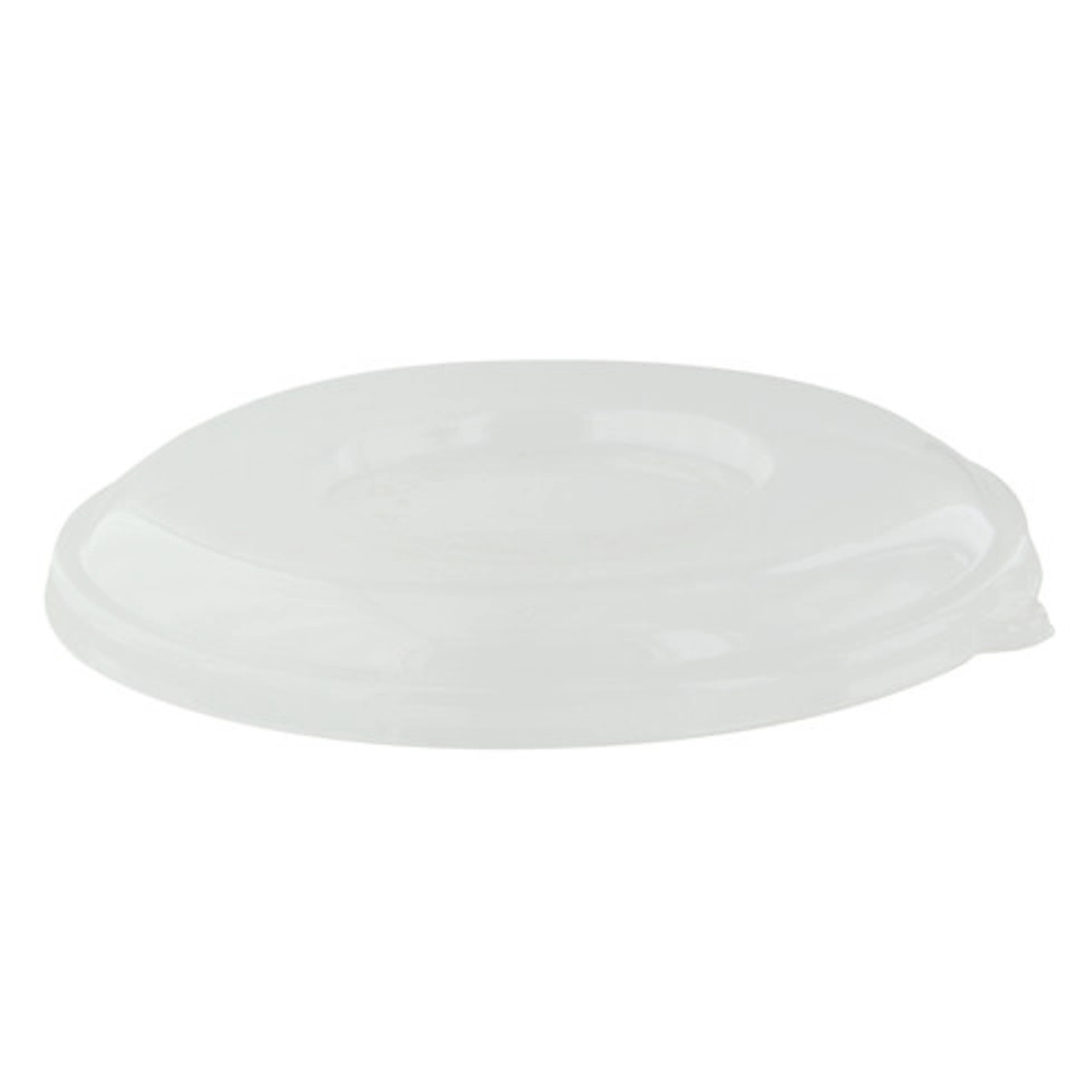 Clear PLA round lid for 210APUPK24BR & 210APUPK32BR & 210APUPK40BR D:7.7in - 125 pcs