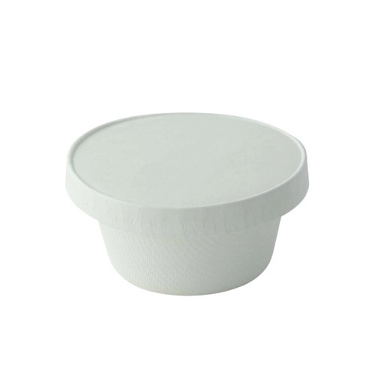 White Paper Lid for 210POC60N & 210POB61 & 210GPU7(BR) Dia:2.44in - 50 pcs