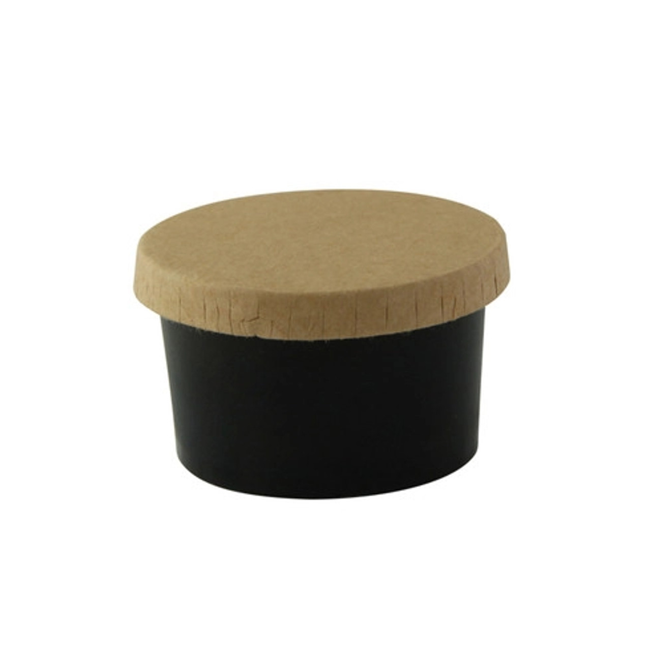 Kraft Paper Lid for 210POC60N & 210POB61 & 210GPU7(BR) Dia:2.44in - 50 pcs