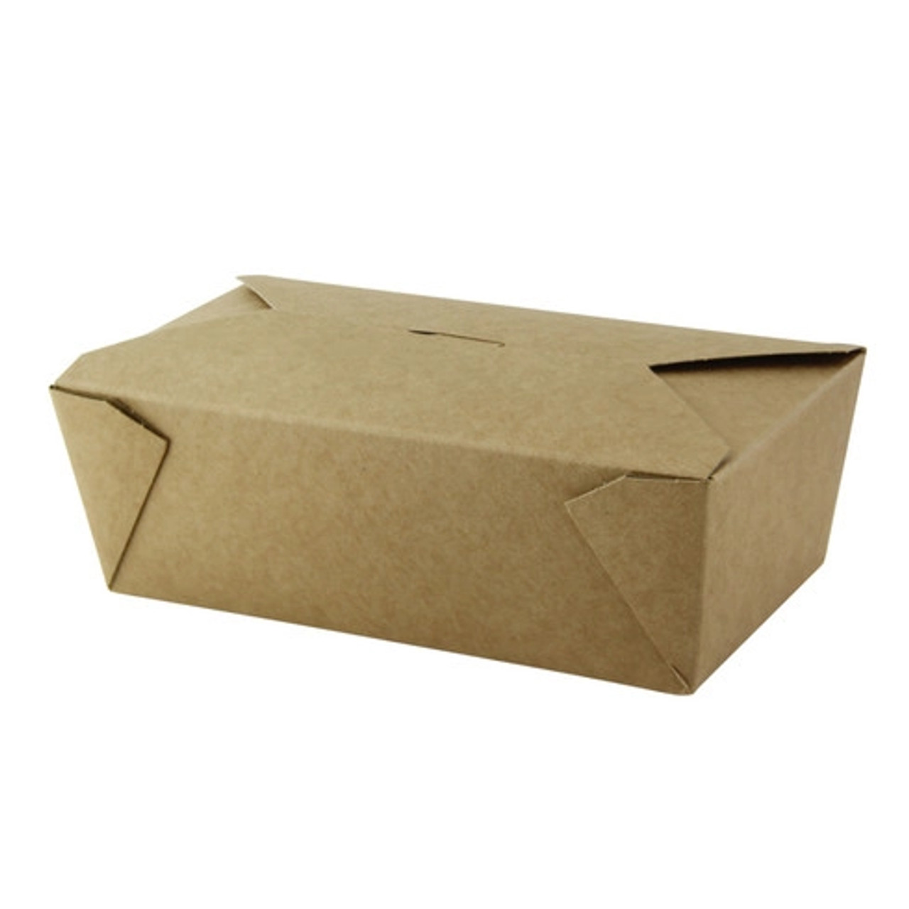 Kraft Meal Box 32oz L:7.2in W:4.1in H:2.4in - 50 pcs