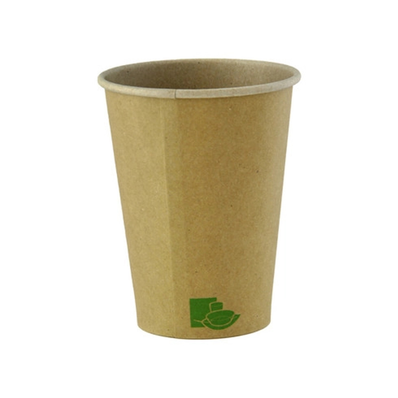 Zen Kraft Recyclable Paper Cup. 12oz D:3.5in H:4.4in - 50 pcs