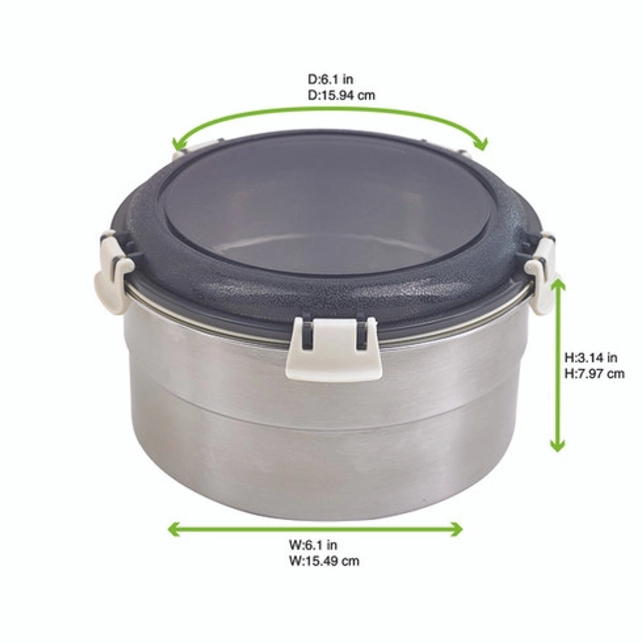 Sample of 294IBOBOX900 D:6.1in W:6.1in H:3.14in - 6 pcs