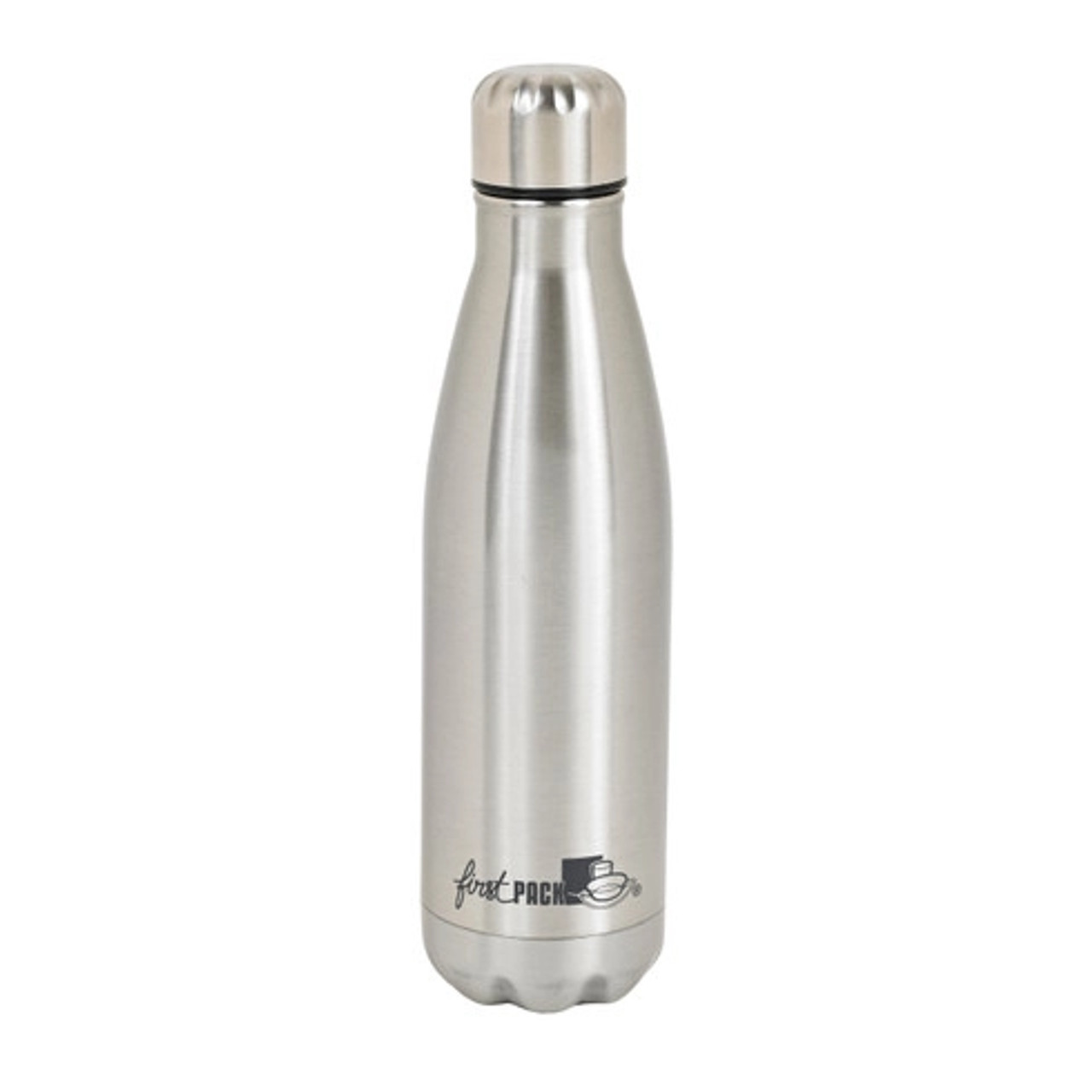 Noxbottle reusable stainless steel double wall isothermal water bottle with cap 17oz H:10.43in W:2.75in - 12 pcs