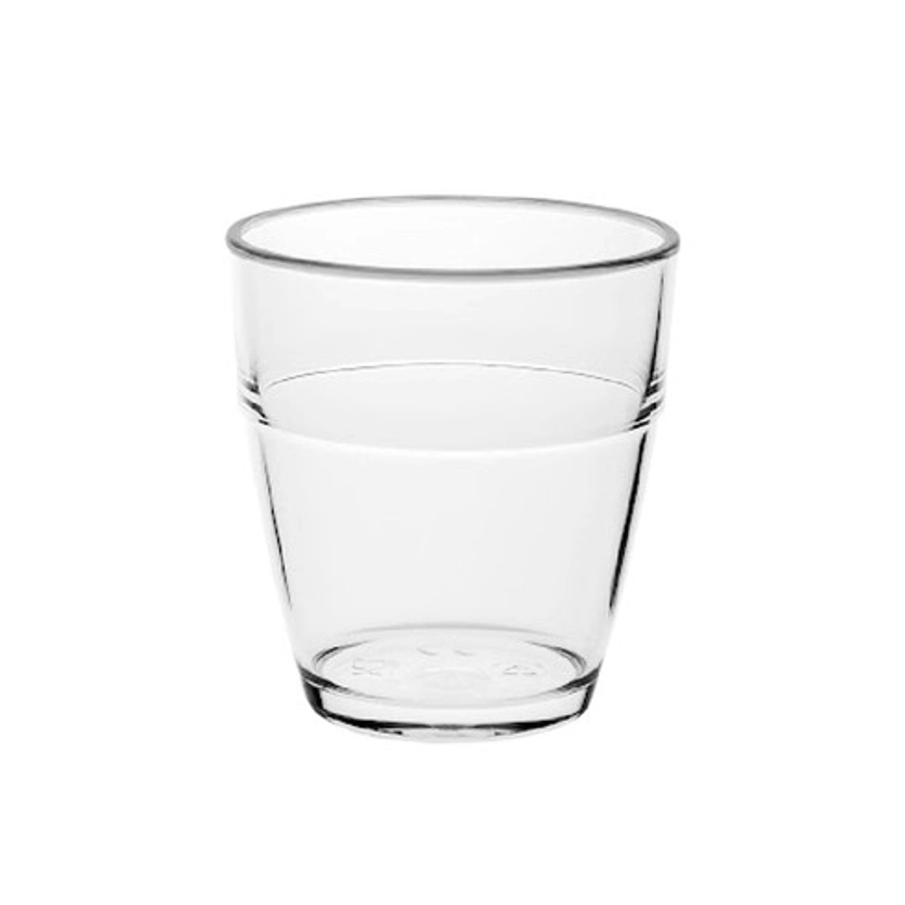 Clear cupoly reusable stackable tritan cup 8.1oz D:3.24in H:2.91in - 120 pcs