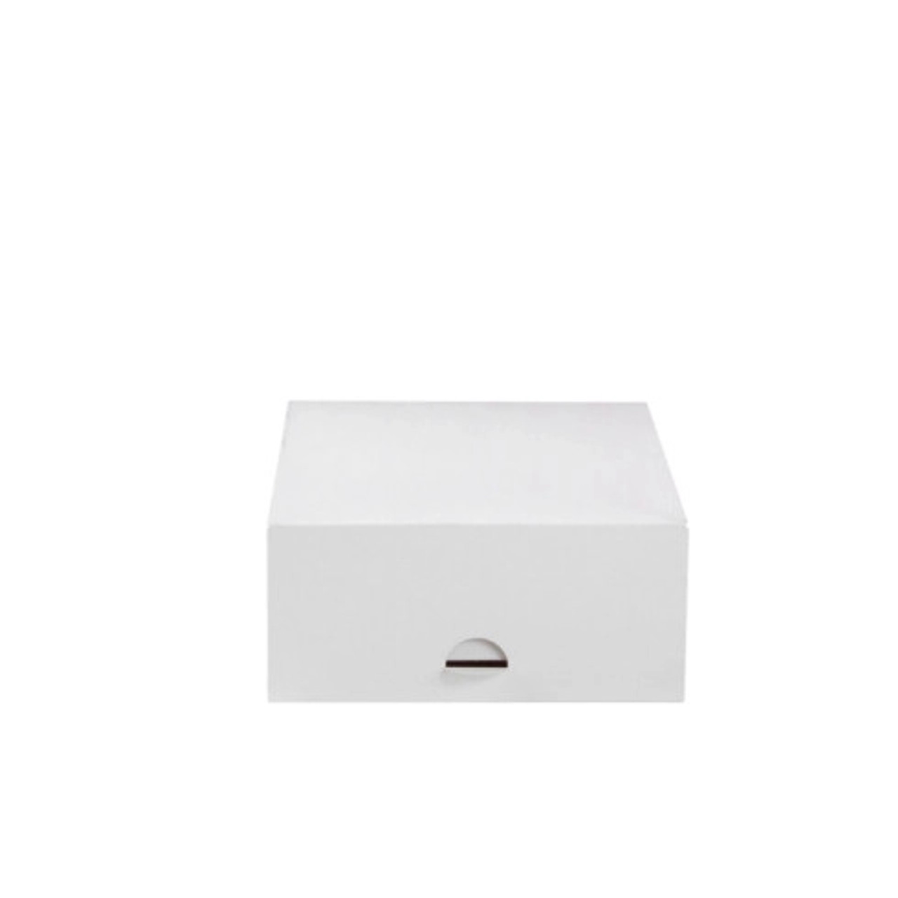 White Pastry Box L:6.3in W:6.3in H:3.15in - 50 pcs