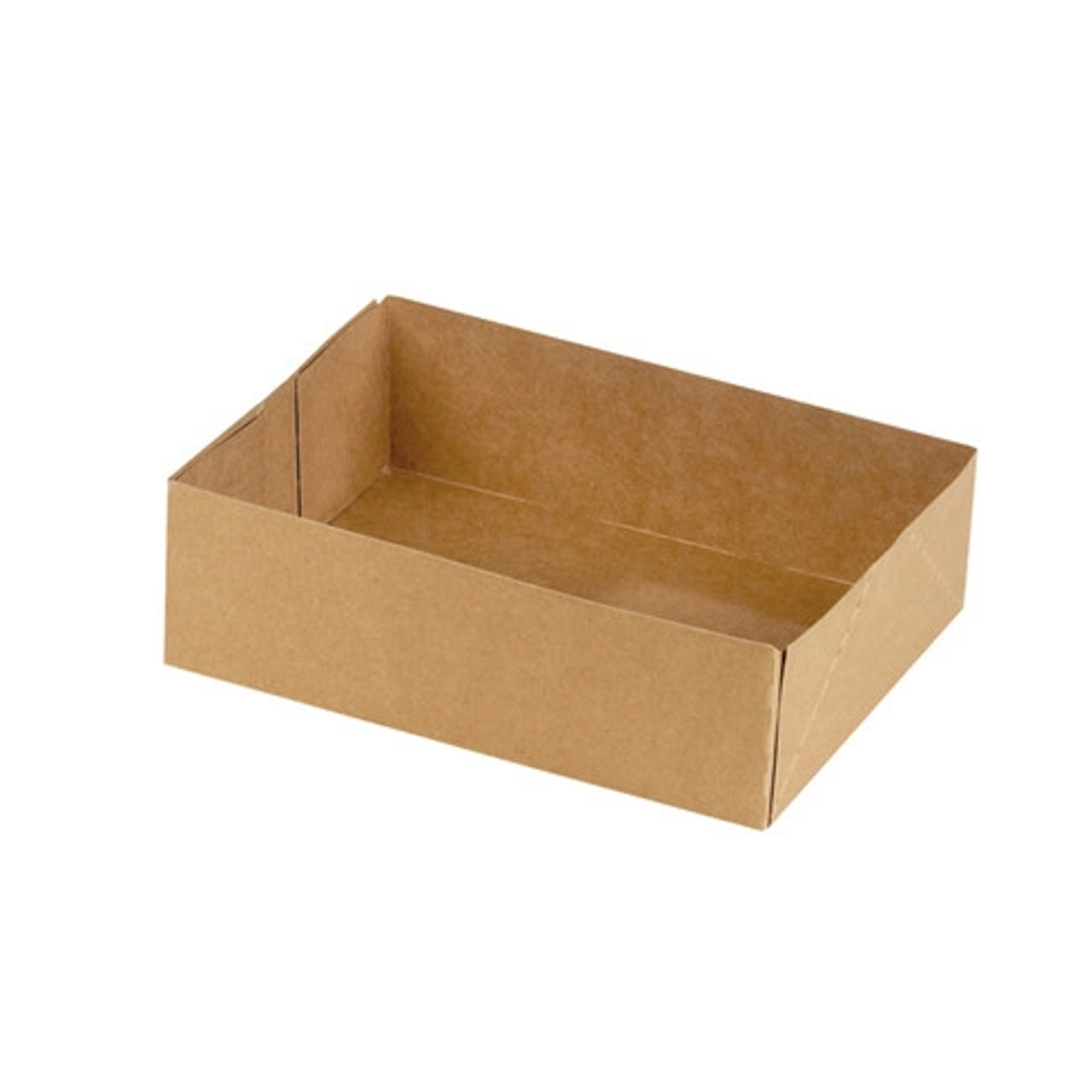 Kraft Open  Pastry Boxs L:5.51in W:3.94in H:1.97in - 100 pcs