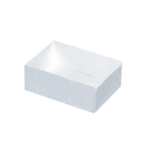Open White Pastry Box L:6.3in W:4.33in H:1.97in - 100 pcs
