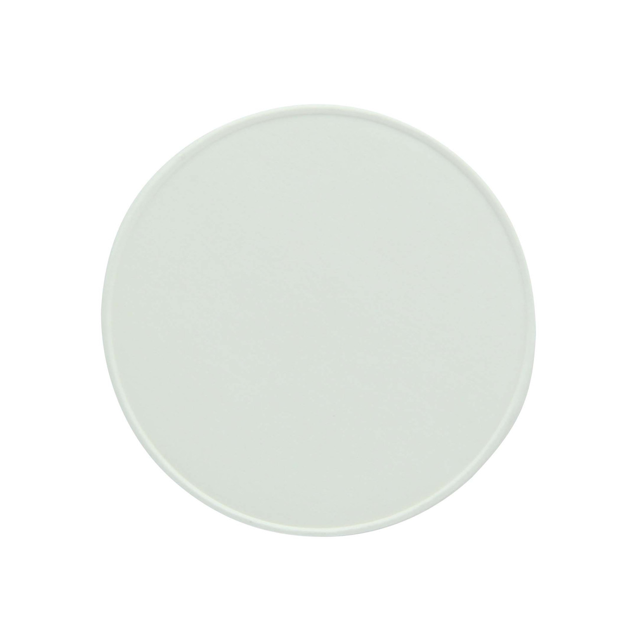 50pcs - 2.44"Ø White Paper Lid for & & (BR)