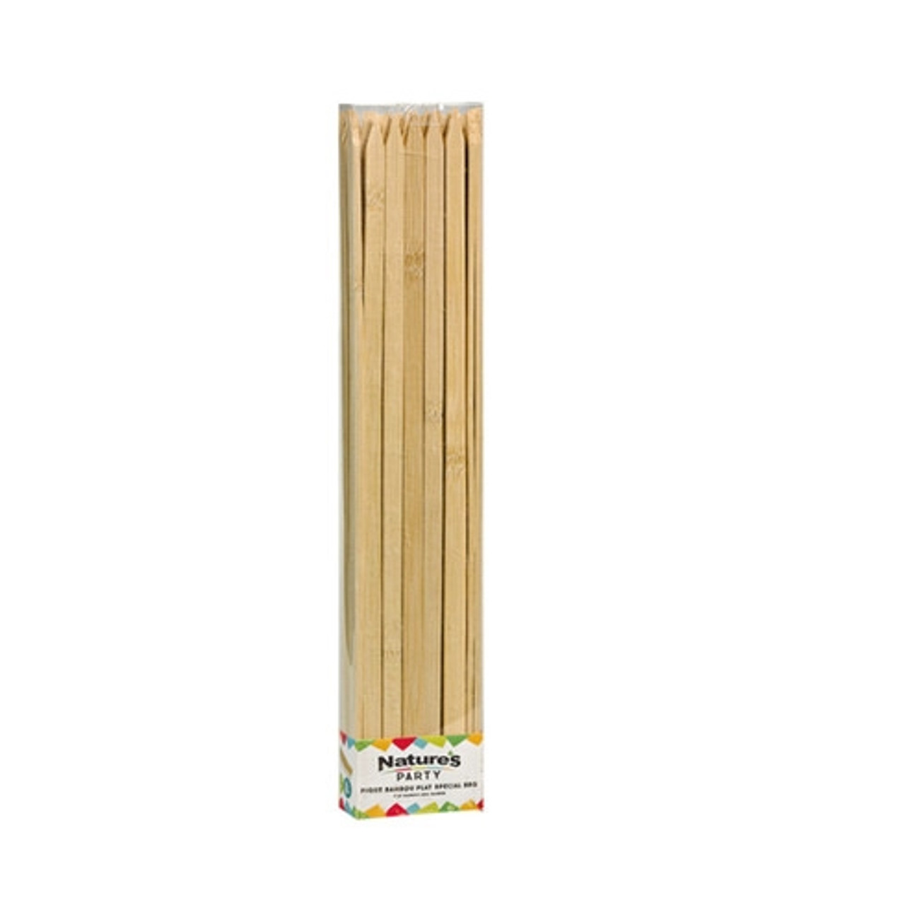 Flat bamboo BBQ skewer L:9.84in - 50 pcs