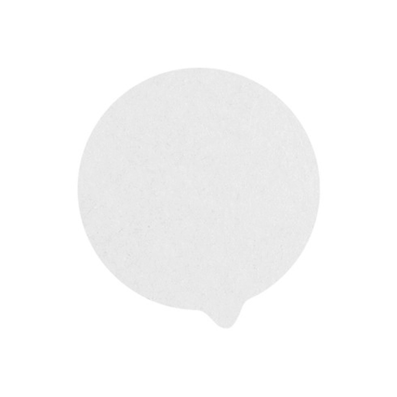 Die Cut White Lid D:3.78in - 1000 pcs