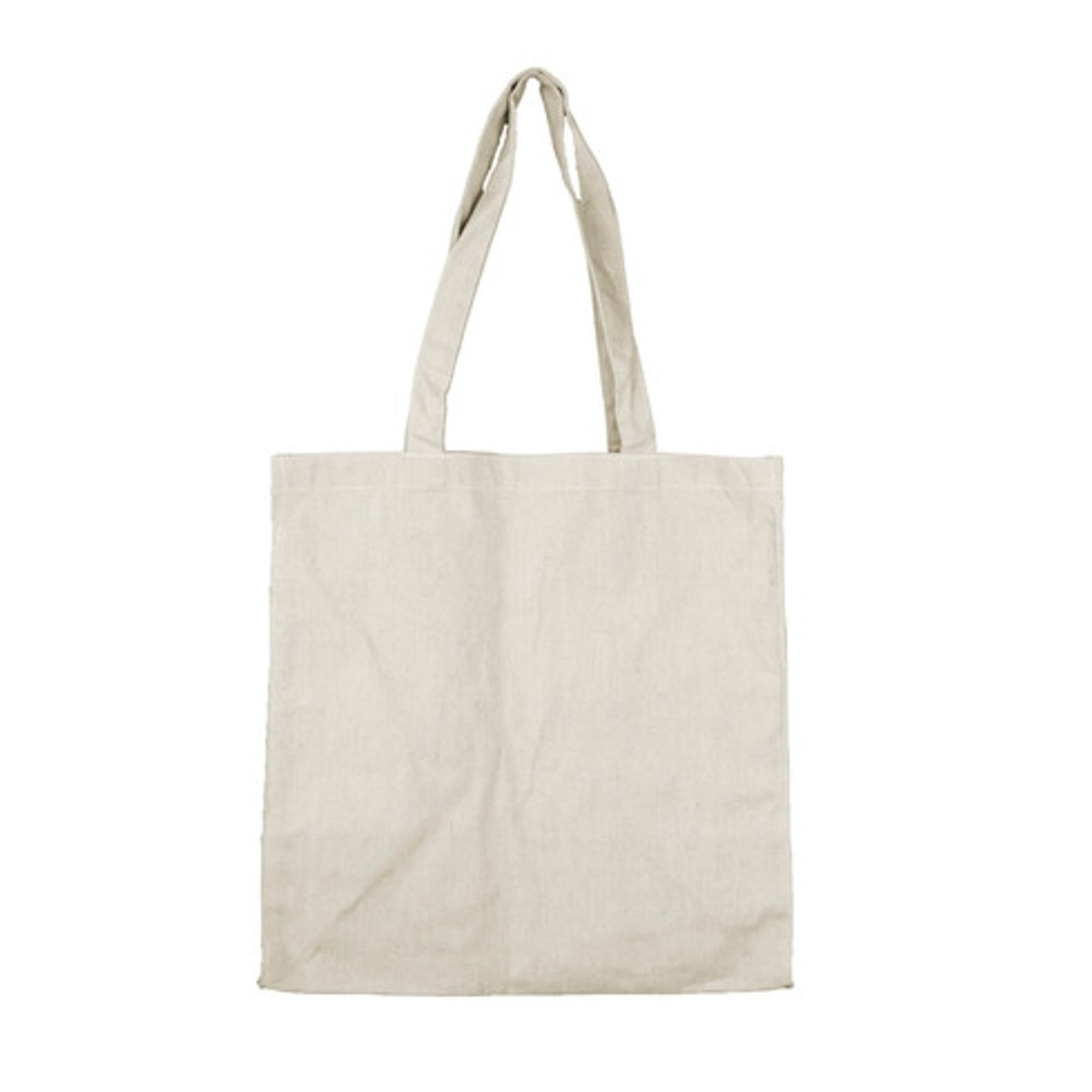 Cotton Lunch Bag W:14.2in Gusset:8.7in H:10.6in - 10 pcs