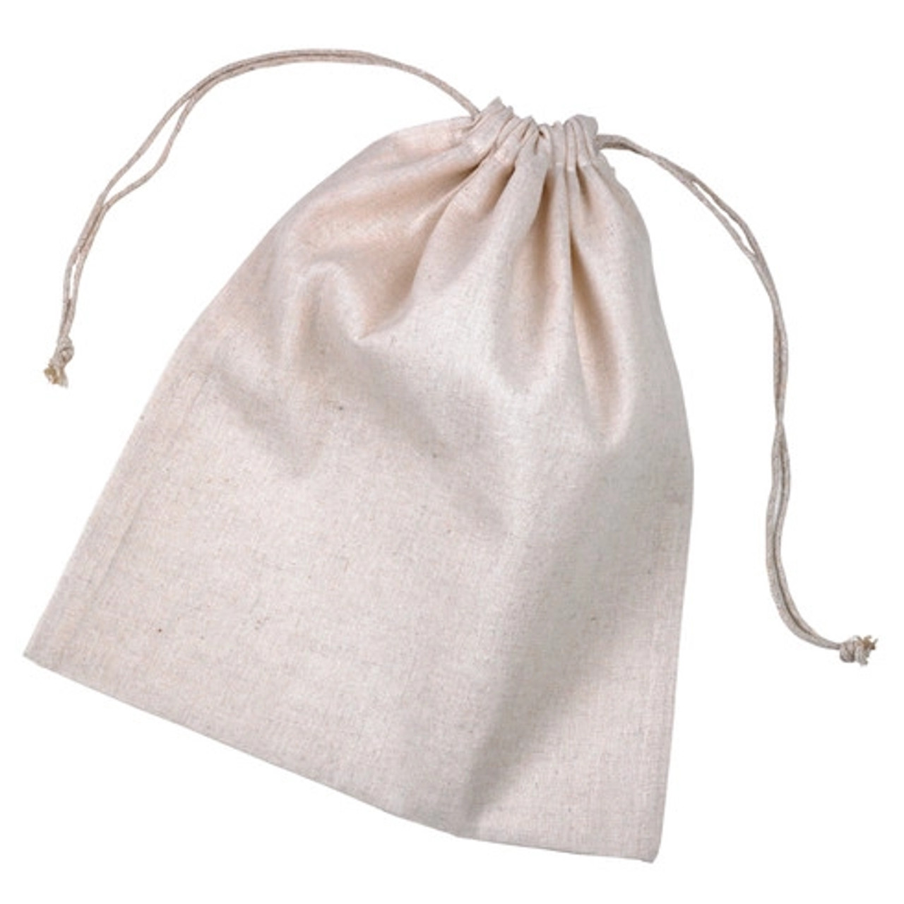 Multi-Purpose Cotton Bag L:9.8in H:11.8in - 50 pcs