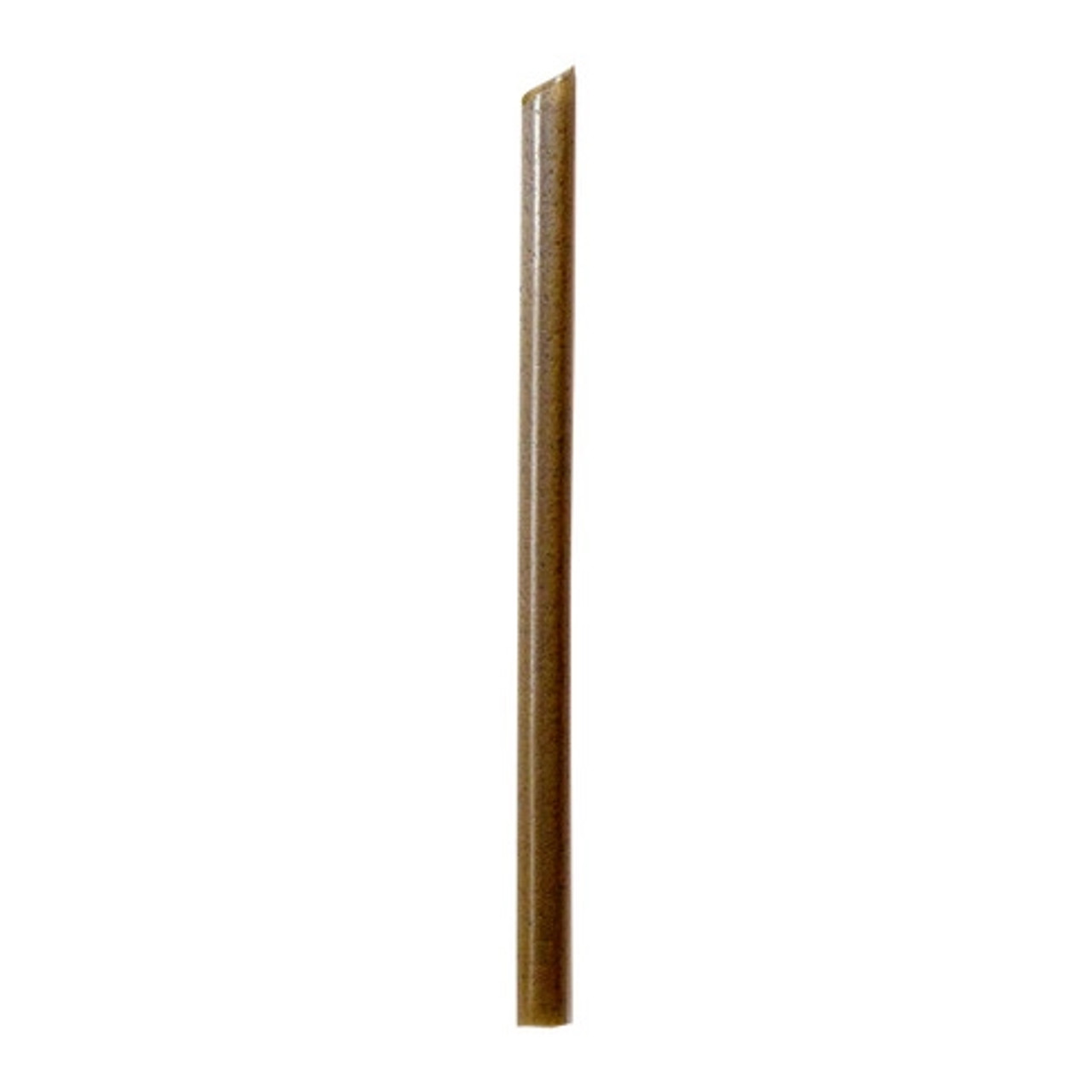 Compostable Coffee Ground Boba Straw D:0.5in L:9.1in - 100 pcs