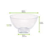 MILOU Round Mini Bowl 2oz D:2.59in H:1.37in - 12 pcs