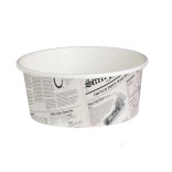 Deli News Printed Containers 16oz D:4.5in - 50 pcs
