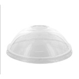 Clear PET Dome Lid for 210DELINEWS & 210DELIPOC & 210DELIK 24oz D:4.49in H:3.25in - 25 pcs