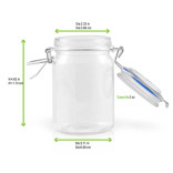 Sample of 210BOKA200 8oz D:2.7in H:4.5in - 1 pcs