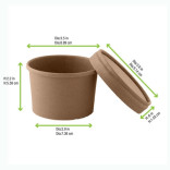 Sample of 210SOUPCOK8 8oz D:3.375in H:2.4in - 1 pcs