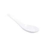 CHIN Mini Porcelain Spoon 0.2oz L:5in W:1.6in H:0.5in - 6 pcs