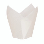 Tulip White Silicone Baking Cup 1.25oz D:1.2in - 100 pcs