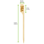 Sample of 209BBTGVEG H:3.5in x W:0.03in - 1 pcs