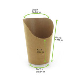 Sample of 210GSPK270 6oz D:3in H:3.9in - 1 pcs