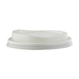 Compostable coffee lid for 10 oz, 12 oz, 16 oz, 20 oz D:3.54in - 50 pcs