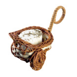 Small Wheelbarrow H:3.65in L:2.5in W:1.9in H:1.25in - 10 pcs