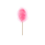 Wooden Candy Floss Stick L:15.7 in - 50 pcs
