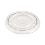 Flat transparent lid 3oz D:3.1in - 100 pcs Flat transparent lid 3oz D:3.1in - 100 pcs
