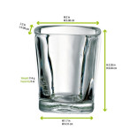 Sample of 210VRQUA2 2oz D:2in H:2.3in -  pcs