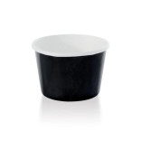 210POC151N - Black Paper Dessert Cup 5 oz D:3.1in - 50 pcs