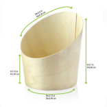 Sample of 210WFRY3 9.5oz D:3.7in H:4.1in -  pcs