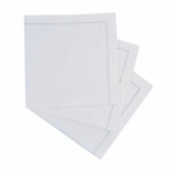 Luxury White Snow Cotton Cocktail Napkin L:7.9in W:7.9in - 100 pcs Luxury White Snow Cotton Cocktail Napkin L:7.9in W:7.9in - 100 pcs