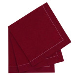 Luxury Red Vine Cotton Cocktail Napkin L:7.9in W:7.9in - 100 pcs Luxury Red Vine Cotton Cocktail Napkin L:7.9in W:7.9in - 100 pcs