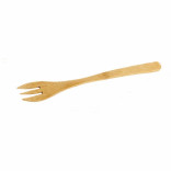 Individual Bamboo Cutlery **Sold Individually**  Fork 6.3 - 100 pcs Individual Bamboo Cutlery **Sold Individually**  Fork 6.3 - 100 pcs