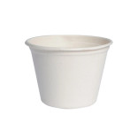 White Mini Sugarcane Cup 4.7oz D:2.9in - 50 pcs