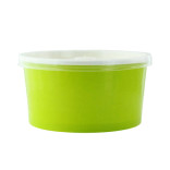 Buckaty Round Green To Go Container 30oz D:5.9in H:3in - 45 pcs