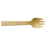 Wooden Mini Spork L:4.13in - 24 pcs Wooden Mini Spork L:4.13in - 24 pcs