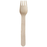 WOODSY Wooden Fork L:6.22in - 24 pcs WOODSY Wooden Fork L:6.22in - 24 pcs