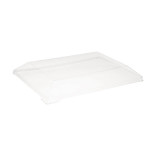 Clear PET Lid for 210SAMBQ85 L:6.29in W:3.54in H:0.86in - 100 pcs