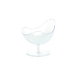 Transparent Waved Cup 0.25oz L:2.9in W:2.6in H:2.75in - 12 pcs Transparent Waved Cup 0.25oz L:2.9in W:2.6in H:2.75in - 12 pcs