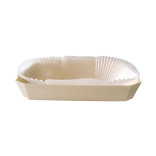 Wooden Baking Mold 30oz L:9.6in W:5.7in H:1.5in - 20 pcs Wooden Baking Mold 30oz L:9.6in W:5.7in H:1.5in - 20 pcs