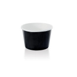 Black Paper Cup 3oz D:2.95in H:1.4in - 50 pcs