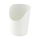 White Kraft Wrap Cup 6oz H:3.9 x D:2.36in - 50 pcs