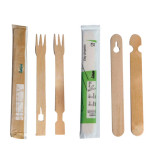 Easy Wooden Chopsticks Wrapped by Pair L:5.9in W:0.64in - 100 pcs